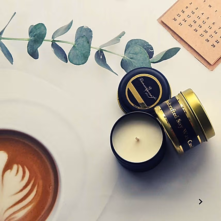 Travel With Me Soy Candle Tins Set Of 2