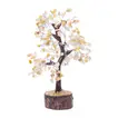 Exquisite Handcrafted Stone Wish Tree with Agate Leaves