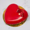 Heartfelt Red Velvet Cake - A Sweet Delight