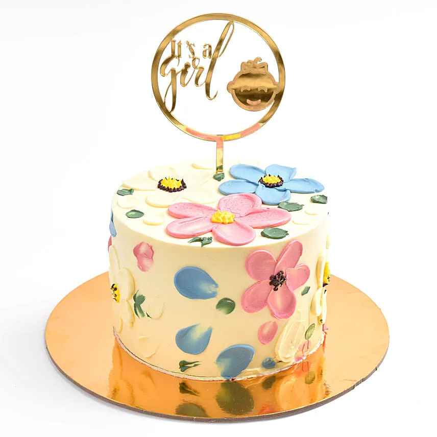 Pretty Garden Cake Vanilla