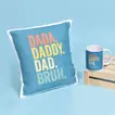 Father's Day Cushion and Mug Gift Set - Perfect for Dad