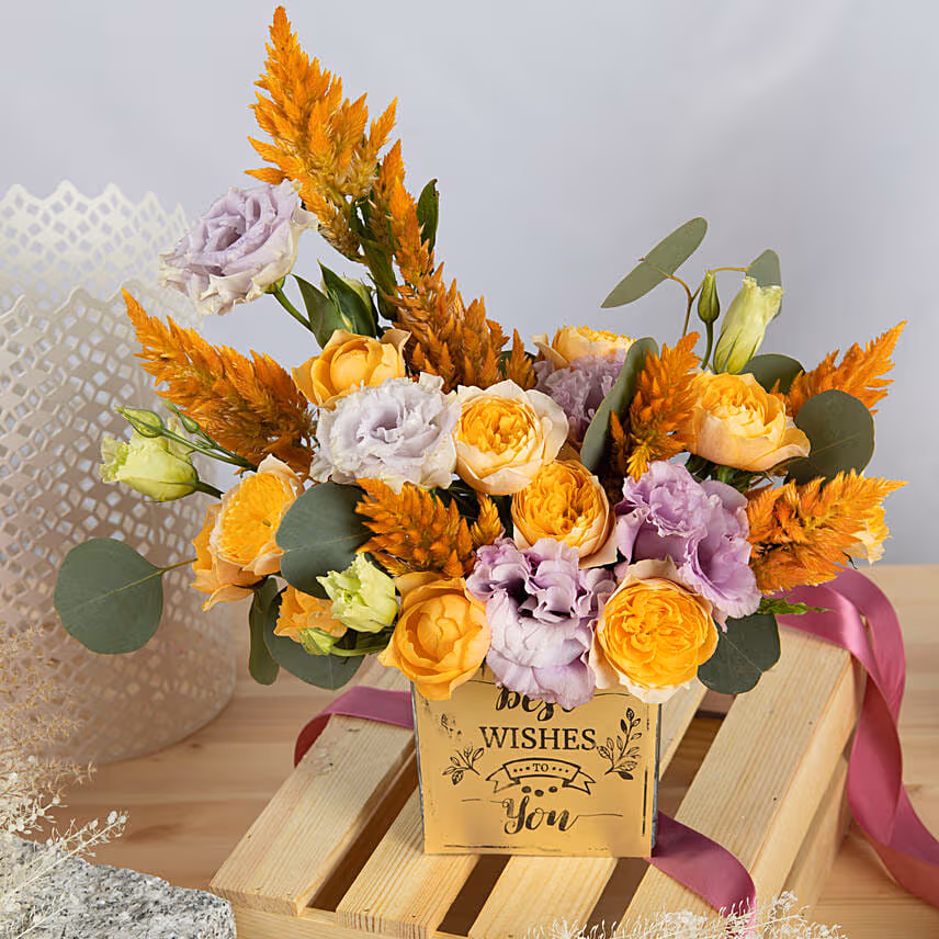 Best Wishes Flower Arrangement