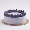 Ultimate Ube Delight Cake - A Blueberry Cream Sensation