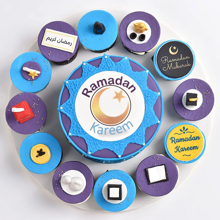 Cake and Cupcake Set for Ramadan