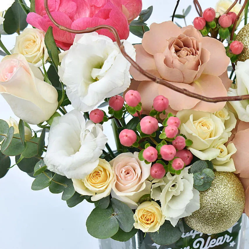 New Year 2023 Wishes Flowers