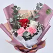 Rosy Carnation Delight - Bouquet