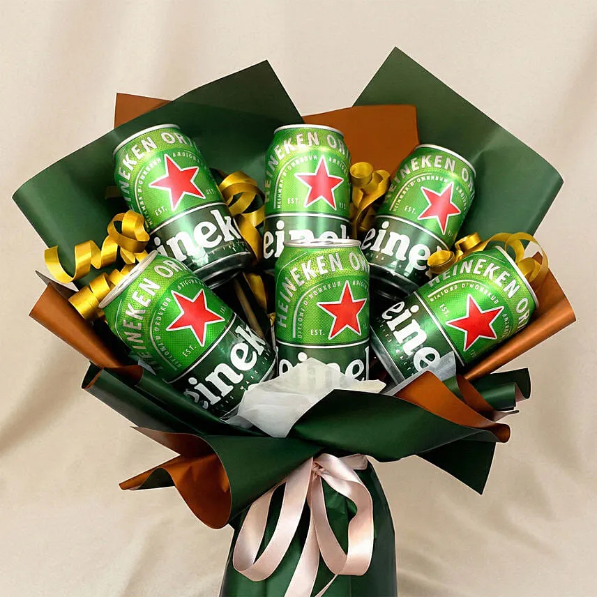 Elegant Beer Bouquet