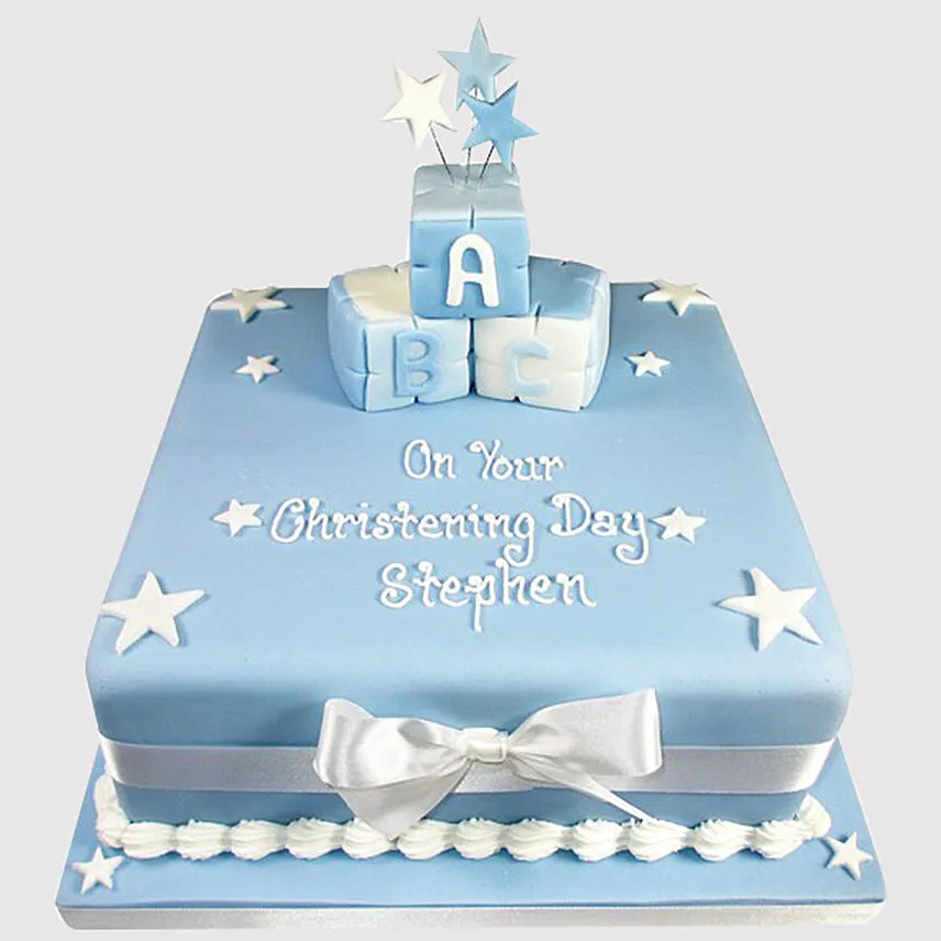 Starry Blue Cake