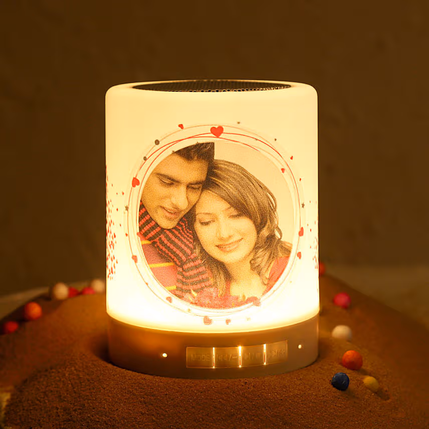 Personalised With love Bluetooth LED Speaker