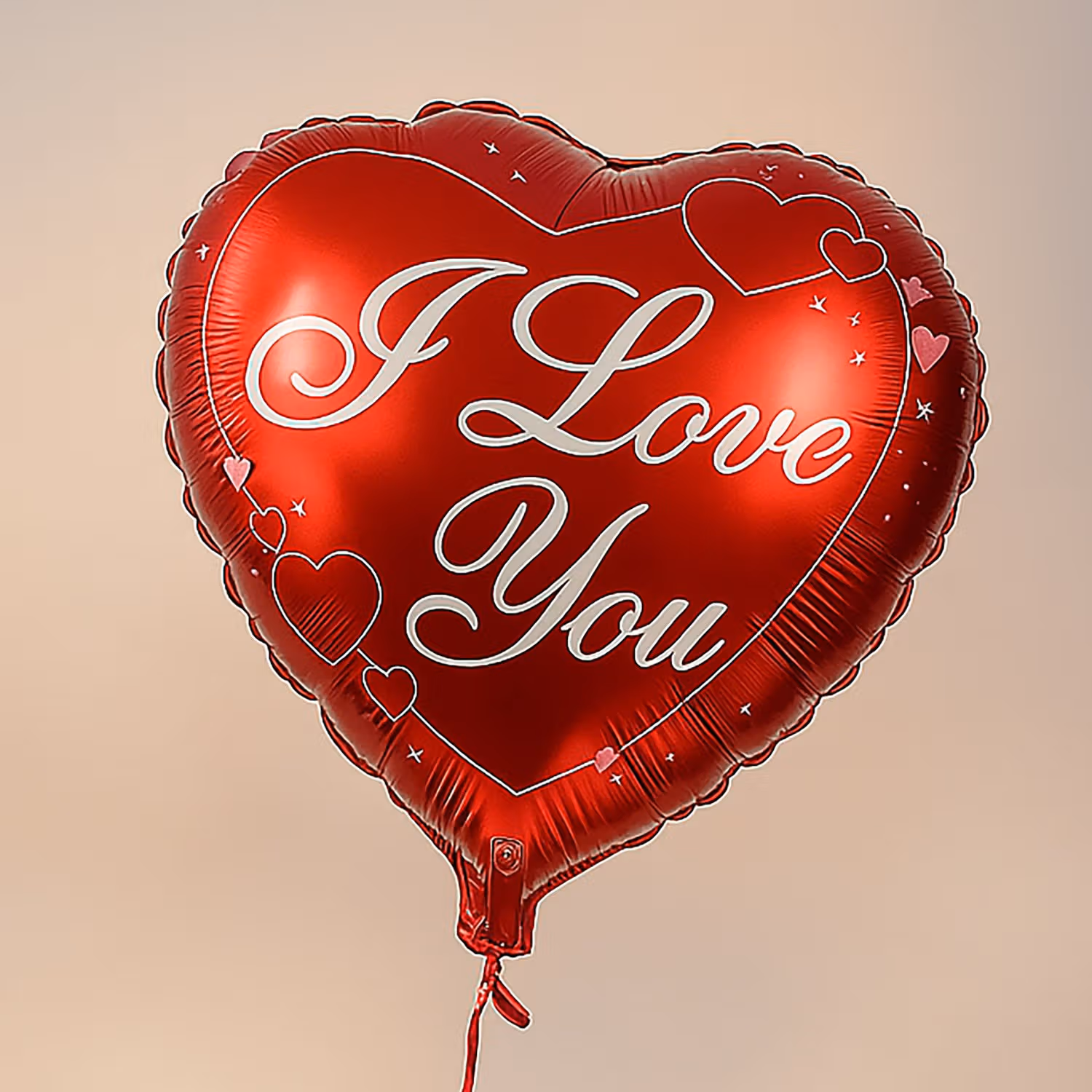 Heart-Shaped 'I Love You' Foil Balloon - Perfect for Romantic Occasions
