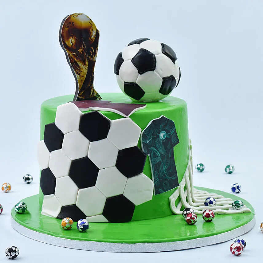 Live Football Cake