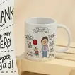 Father's Day Deluxe Gift Combo: Cushion & Mug Set
