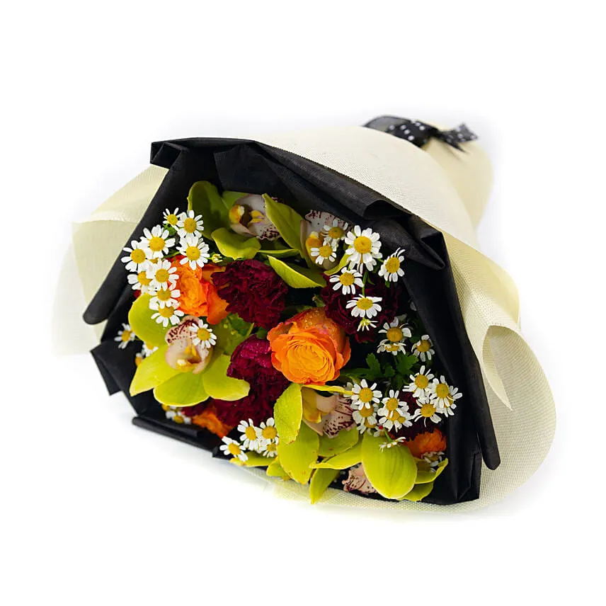 Bright Mixed Blooms Bouquet
