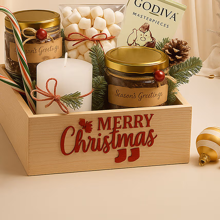 Christmas Wishes Hut Box