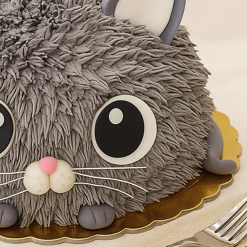 Cat Face Cake