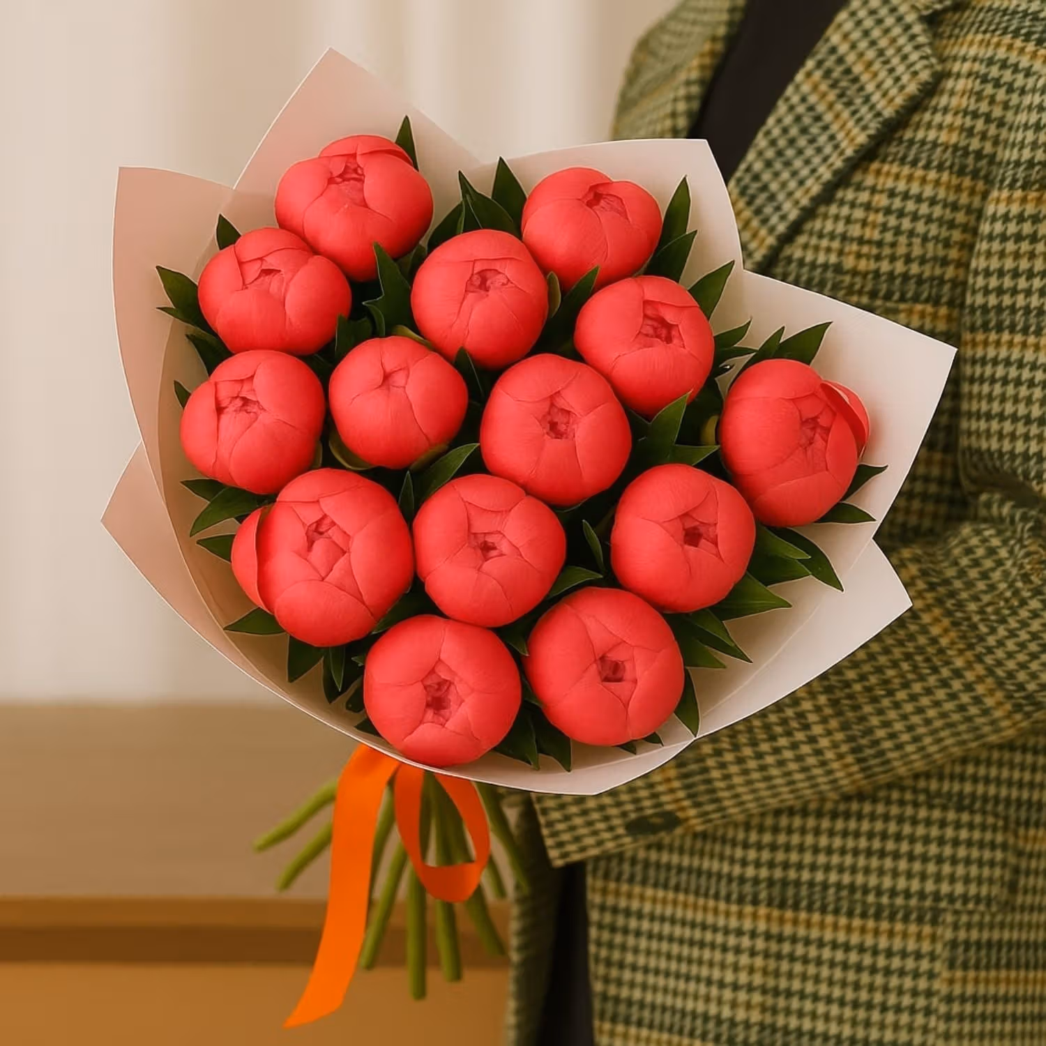 Uptown Love Peonies Bouquet