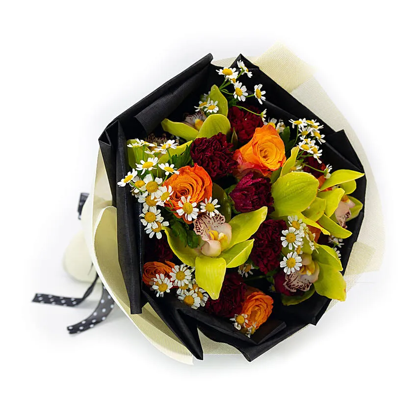 Bright Mixed Blooms Bouquet