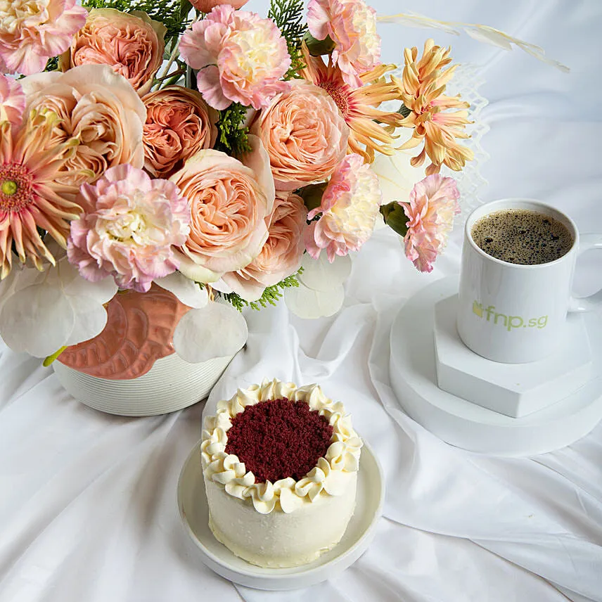Flowers Grace and Cake