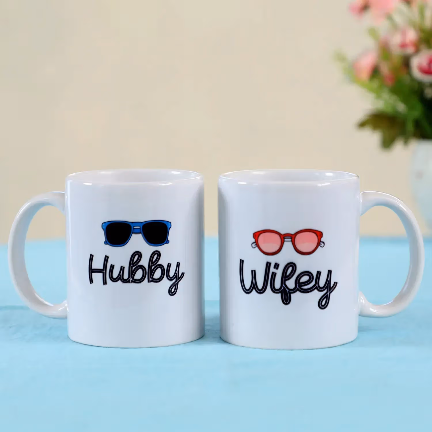 Hubby Wifey Mug Set