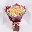 Elegant Designer Rocher Bouquet with Ferrero Chocolates and Gypso Fillers