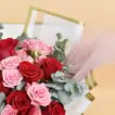 Red and Pink Roses Beauty Bouquet