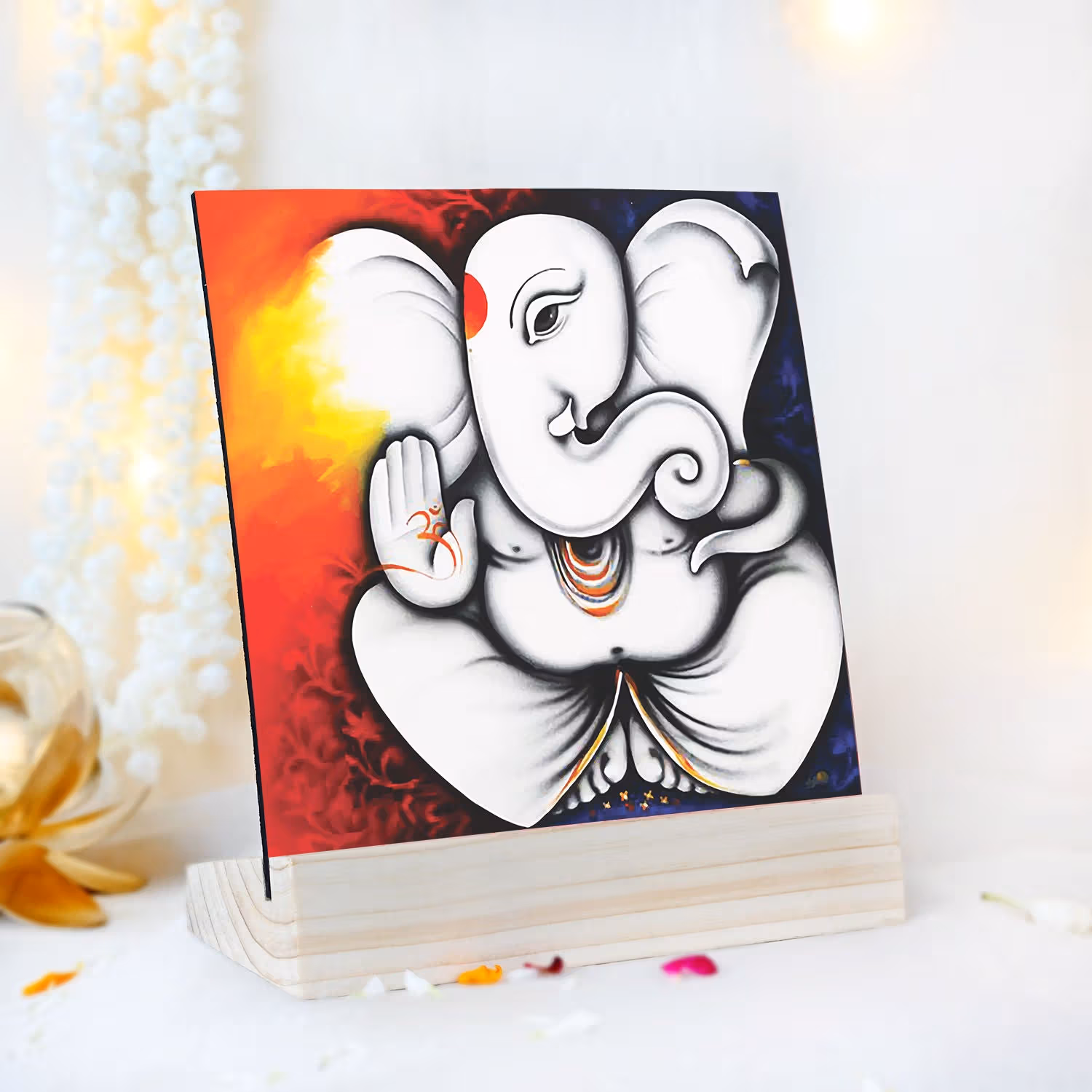 Ganesh Printed Photo Frame