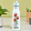 Custom Marigold Flower Stainless Steel Bottle