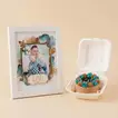 Father's Day Photo Frame with Chocolate Cupcakes