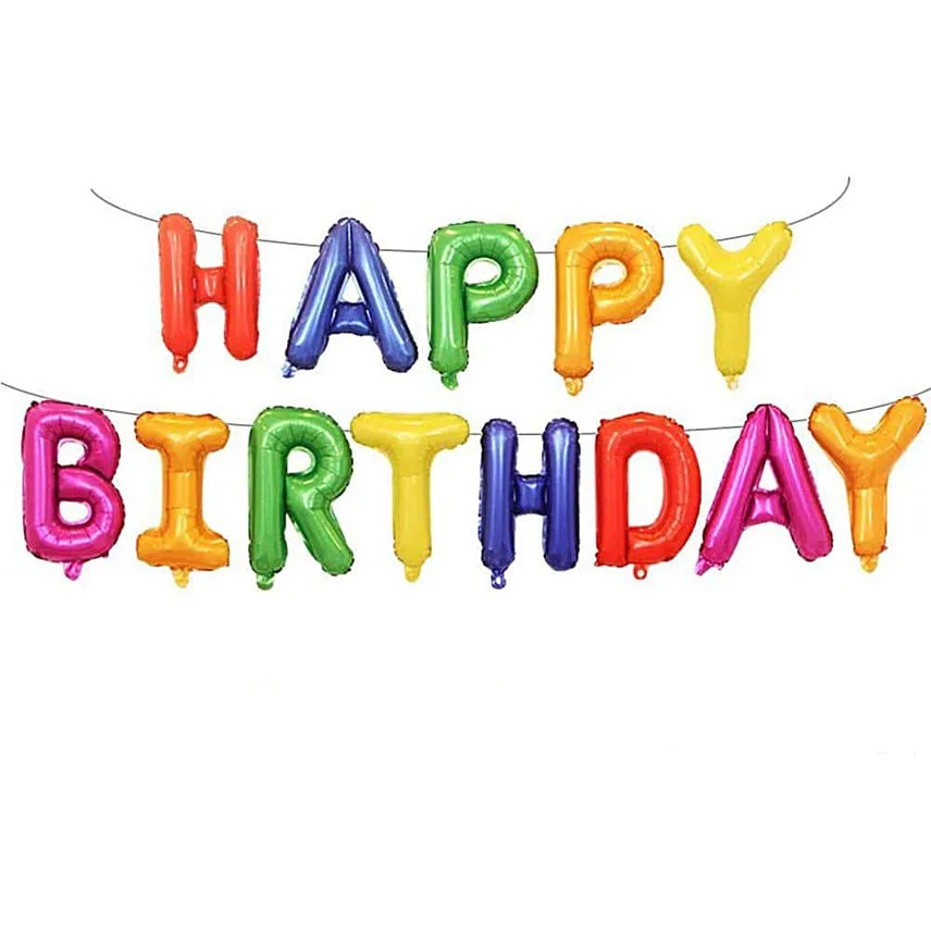 Led Happy Birthday Balloon