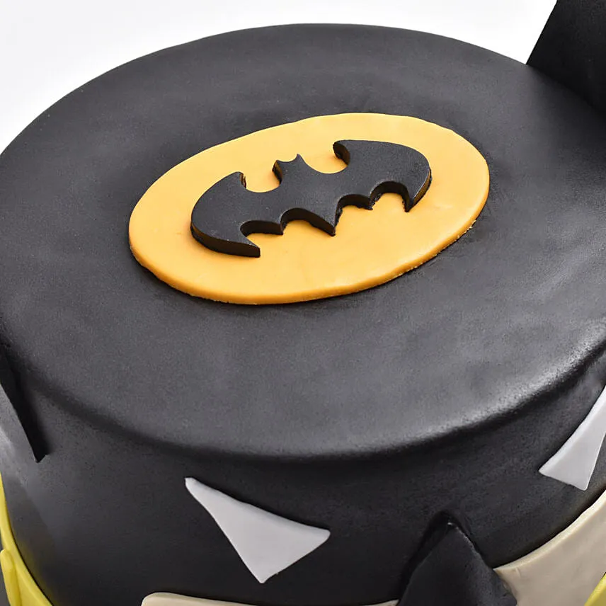 Dark Knight Delight Marble Cake