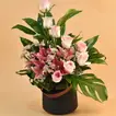 Graceful Mixed Flowers Arrangement