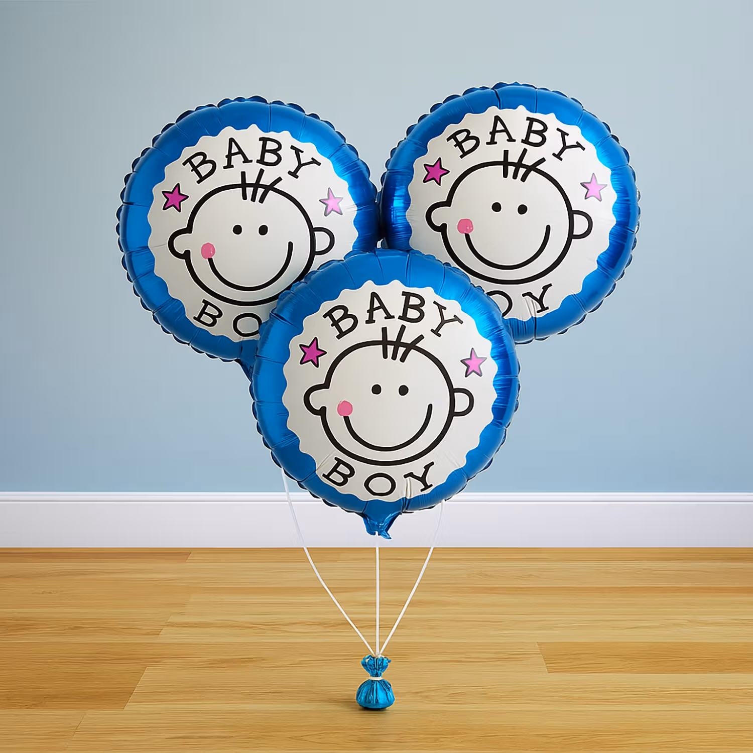 Adorable Baby Boy Foil Balloons - Perfect for Celebrations