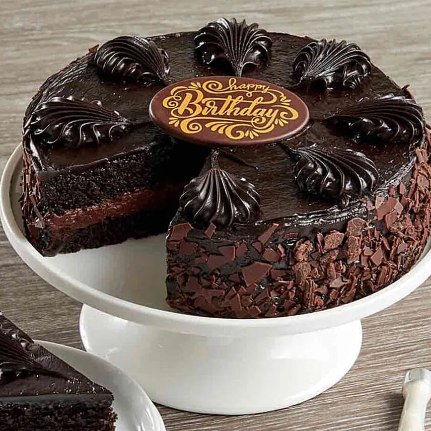 Birthday Chocolate Mousse Cake