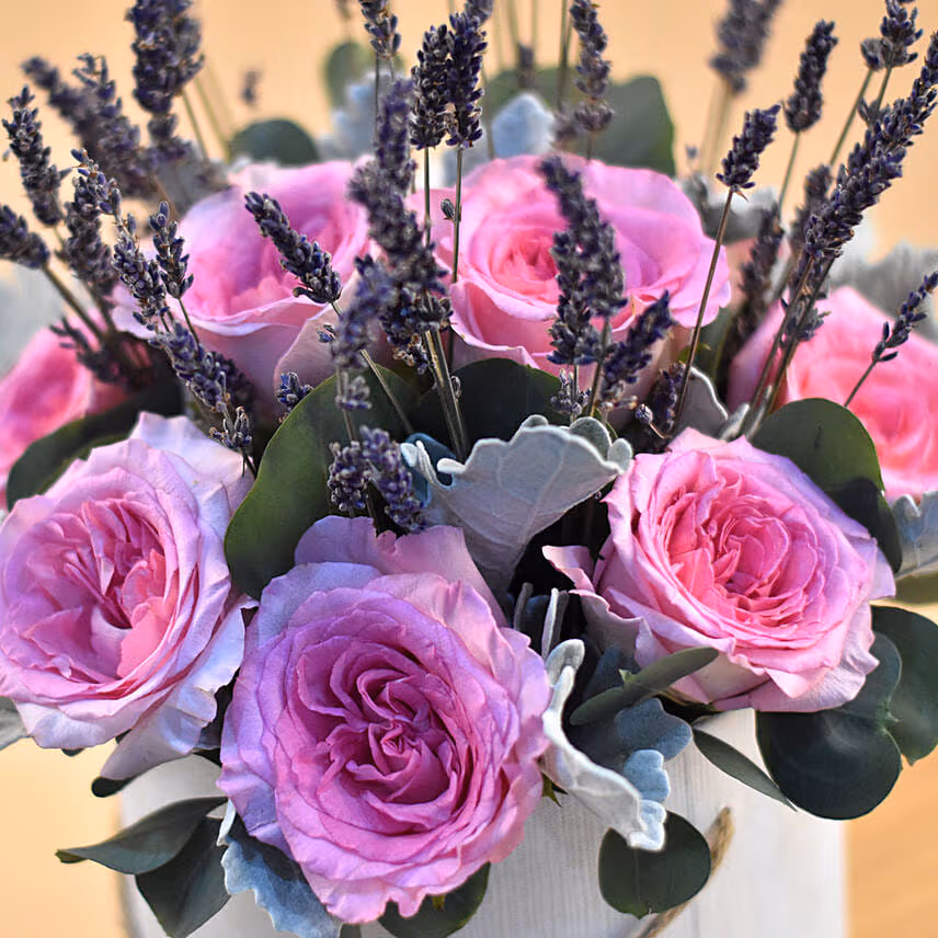 Exotic Flowers White Box