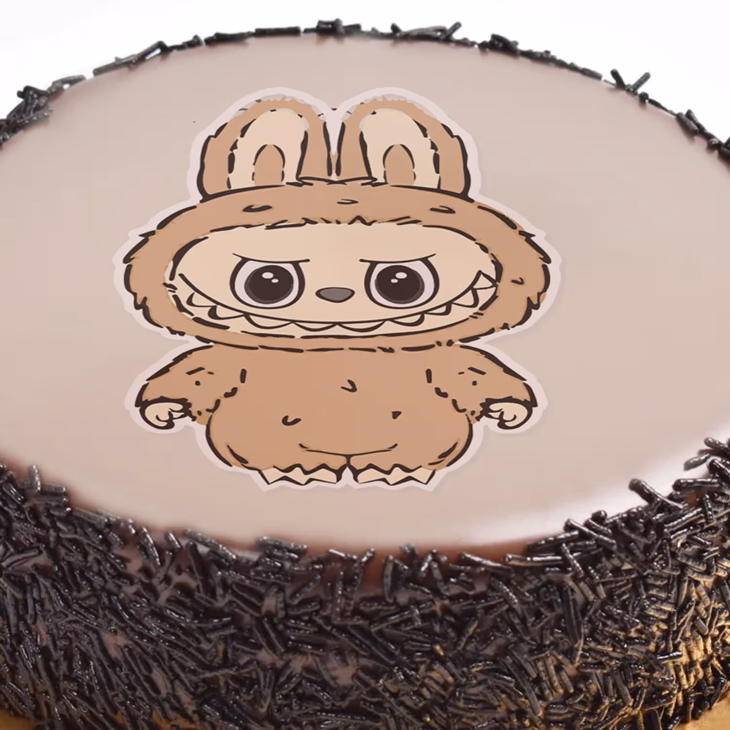 Delicious Labubu Chocolate Cake - Perfect for Celebrations