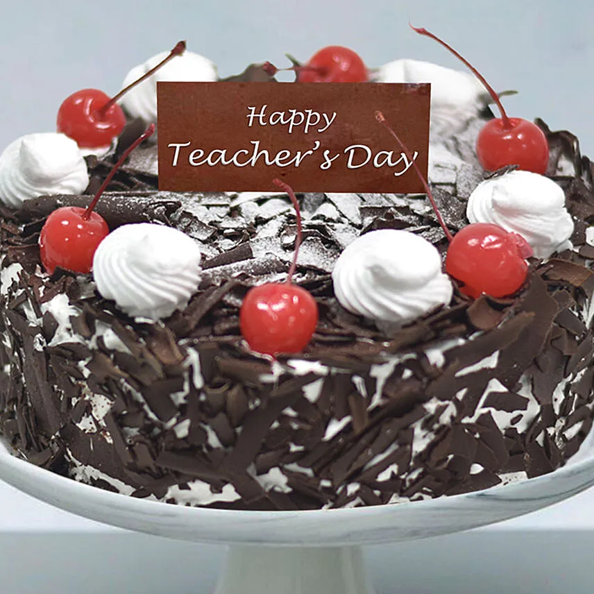 Appetizing Black Forest Cake For Teachers Day
