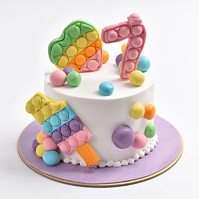 Choco Quest Cake - Perfect Pop-It Birthday Treat
