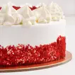 Delicious Red Velvet Cream Cake - 4 Portion
