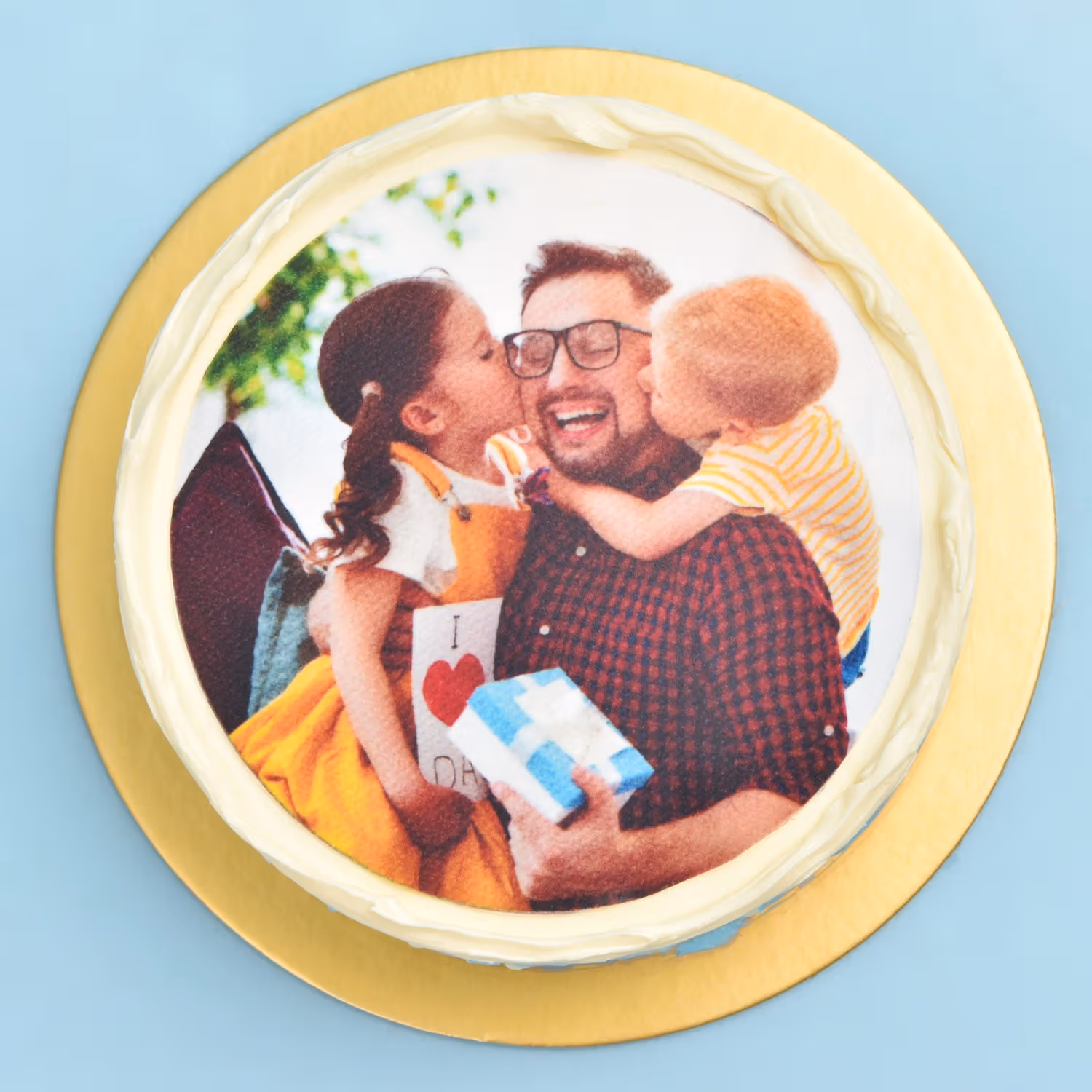 Delicious Personalized Father's Day Chocolate Cake