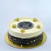 Delicious New Year Chocolate Cake - Half Kg Celebration Treat