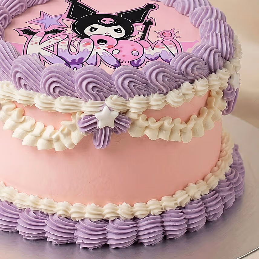 Kuromi Theme Birthday Celebration Cake