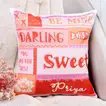 Charming Personalized Valentine Cushion – Cute & Romantic Gift