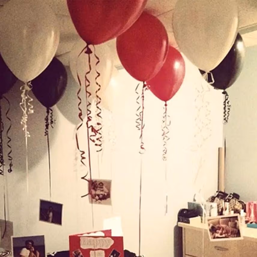 Personalised Helium Balloon Decor