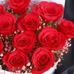 Midnight Roses of Love: Exquisite Floral Bouquet for Your Better Half