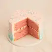 Pink Theme Gender Reveal Cake - 1 Kg