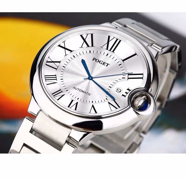 Poget by Difeini - Luxury Automatic Men's Watch with Stainless Steel Design