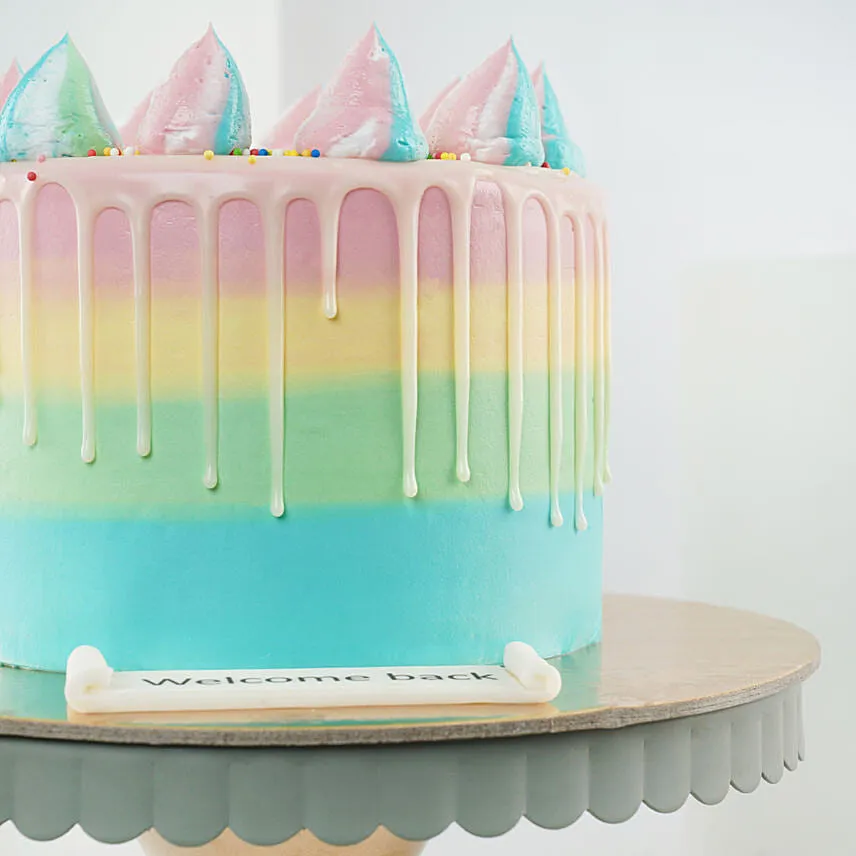 Luscious Rainbow Cake Red Velvet