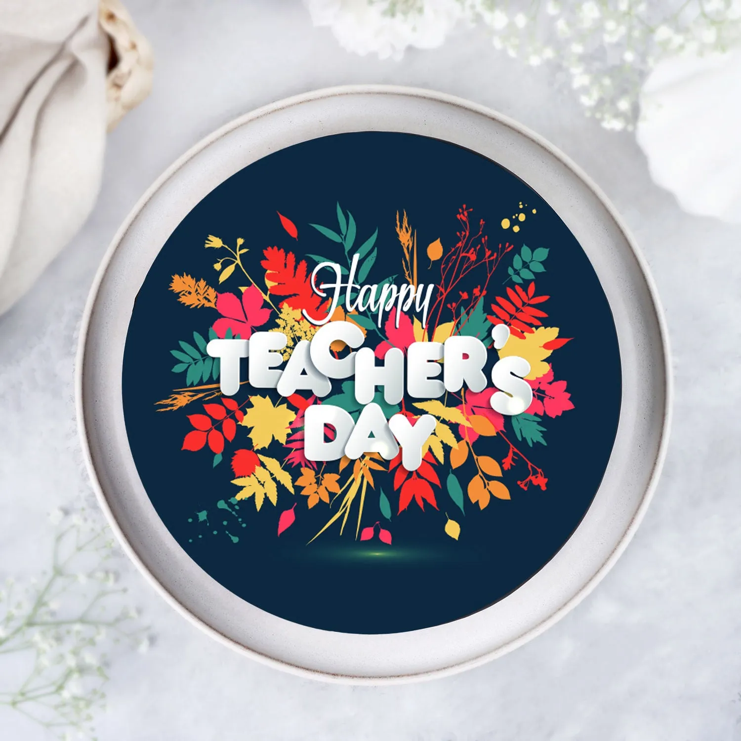 Delightful Teacher's Day Chocolate Cake - Half Kg