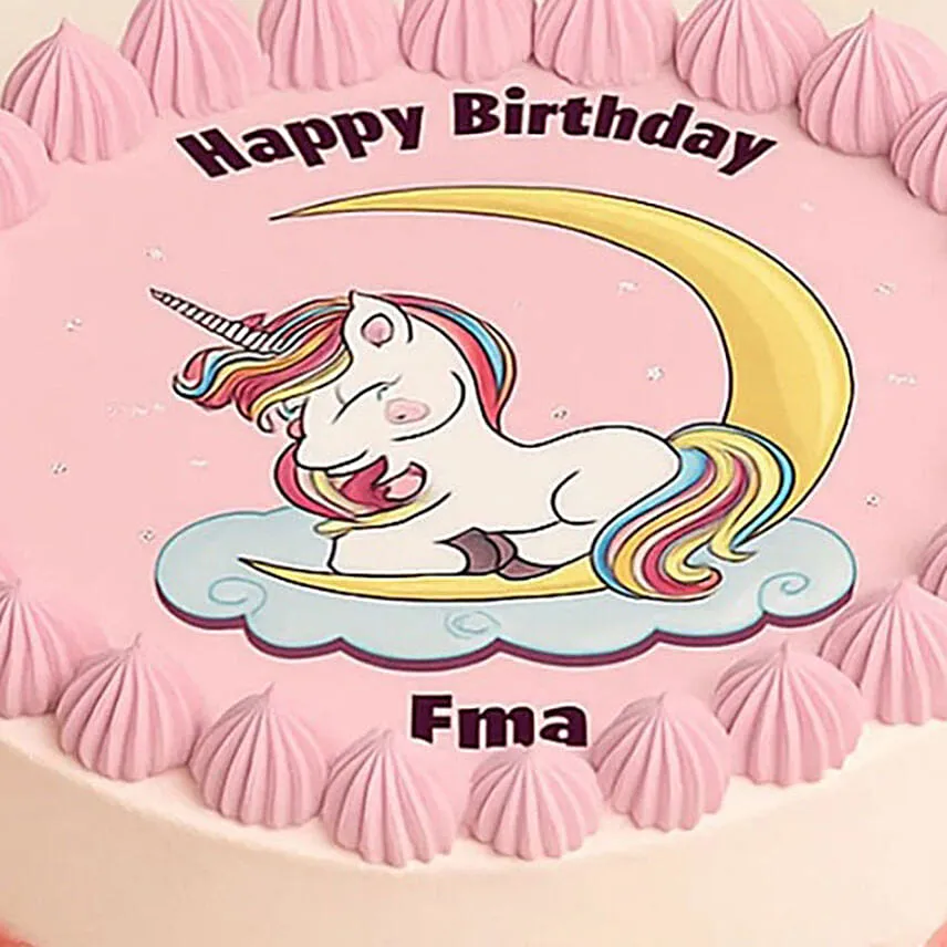 Happy Birthday Unicorn Cake