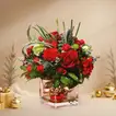 Decorative Xmas Floral Vase